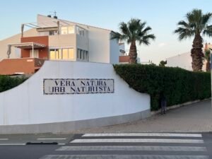 Vera Playa nudist beach in Almeria Spain