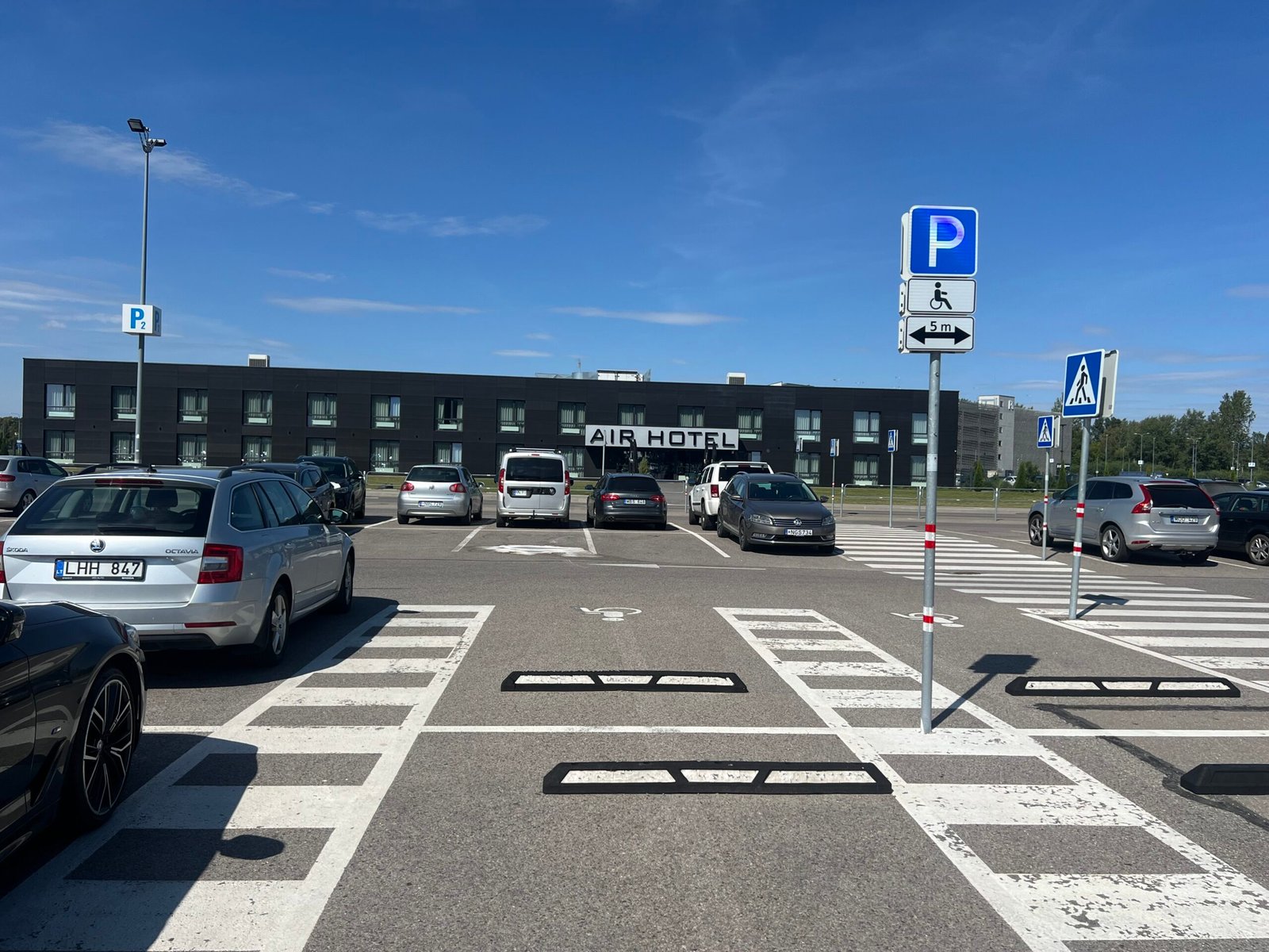Air Hotel opposite Kaunas Airport terminal