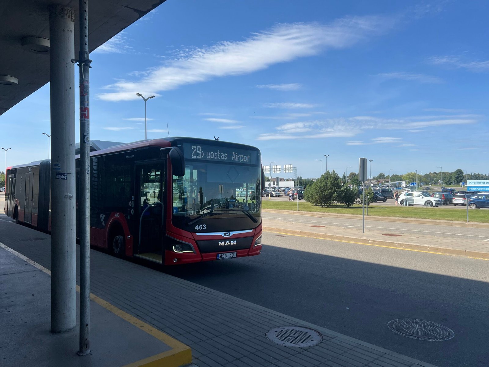 Kaunas Airport 4 – passenger facilities and transport information